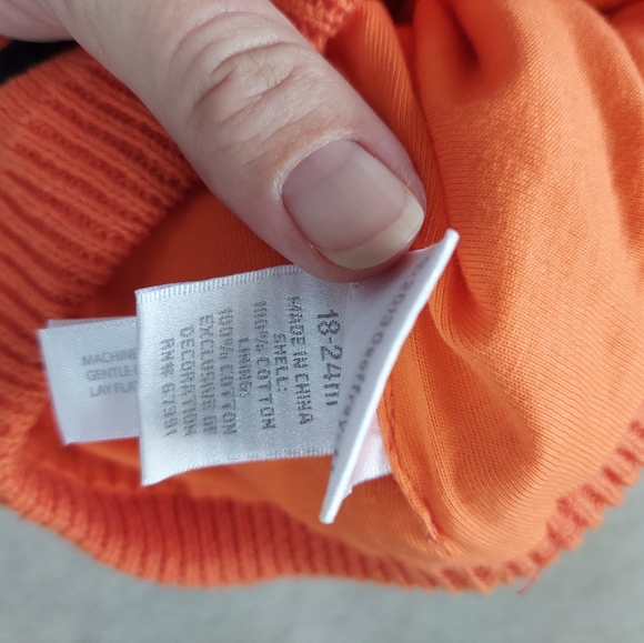 Knit Pumpkin Hat - Picture 4 of 7